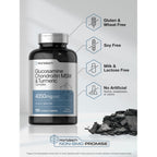 Horbäach Glucosamine Chondroitin MSM | 180 Caplets | with Turmeric