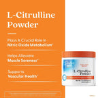 Doctors Best L-Citrulline Powder, Nitric Oxide Metabolism Support, 7 oz