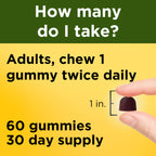 Nature Made Ashwagandha Gummies, 60 Vegan Gummies | KSM 66 Ashwagandha Supplement for Stress Support, 100% Drug Free, Gluten Free, Mixed Berry Flavor, 30 Day Supply