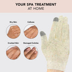 Buy now Kitsch Moisturizing Gloves Overnight for Dry Hands Treatment, for Women & Men | Soft Hydrating & Infused Gel Spa Gloves for Kids, One Size Fits Most, Washable & Reusable Pair at indiglob india