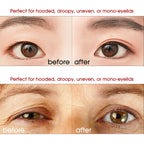 Buy now 3 Packs Ultra Invisible Two-Sided Sticky Double Eyelid Tapes Stickers, Medical-use Adhesive Fiber, Instant Eyelid Lift Without Surgery Perfect for Heavy Saggy, Hooded, Droopy, Uneven, Mono-eyelids at indiglob india
