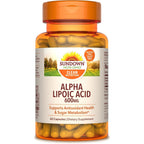 Buy now Sundown Alpha Lipoic Acid 600mgm, 60 Count at indiglob india