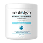 Buy now Neutralyze Exfoliating Acne Treatment Pads (100 Count) - Dual Textured Face Wipes with 2% Salicylic Acid & 2% Mandelic Acid - Toner Pads for Acne Prone Skin, Face & Body Wipes for Teens & Adults at indiglob india