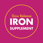 Slow Fe 45mg Iron Supplement for Iron Deficiency, Slow Release, 30 Tablets | Easy to Swallow, High Potency, Gentle on Your Stomach, For Daily Use and Less Discomfort, Helps with Anemia