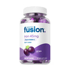 Bariatric Fusion Iron Supplement for Women Anemia | Chewable Iron with Vitamin C | Watermelon Flavored Soft Chew | Gentle on Stomach Ferrous Fumarate for Women and Men | Gluten Free | 60 Count