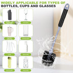 Long Handle Bottle Brush, Non-Scratching Water Bottle Brush Cleaner