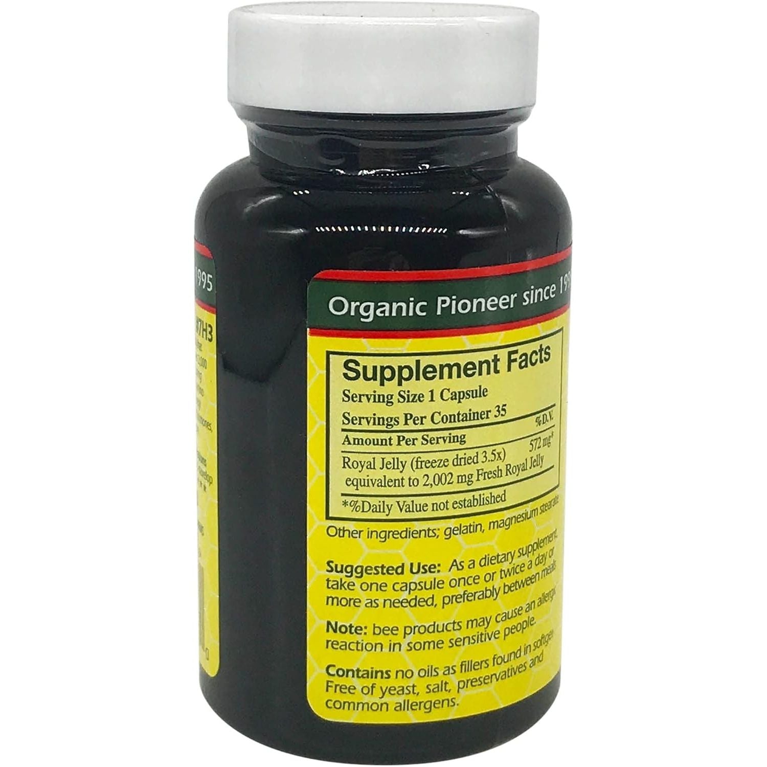 Buy now YS BEE Farms Pure Royal Jelly Capsules, 35 CT at indiglob india