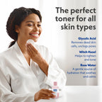 Dermasil Rose Water Toner for Face 3-Pack, 4 Oz Ea