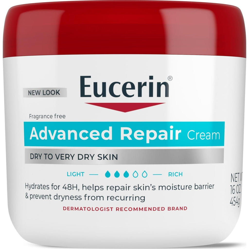 Eucerin Advanced Repair Lotion, Urea Enriched, 16.9 FL OZ