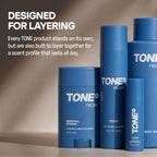 TONE Fresh Aluminum Free Deodorant for Men & Women, 48-Hour Odor Protection, Paraben Free Formula, Dermatologist-Tested, 2.65 oz