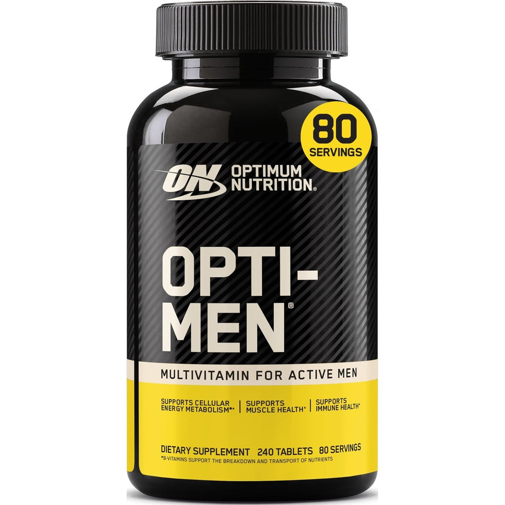 Optimum Nutrition Opti-Men, Vitamin C, Zinc and Vitamin D, E, B12 for Immune Support Mens Daily Multivitamin Supplement, 150 Count (Packaging May Vary)