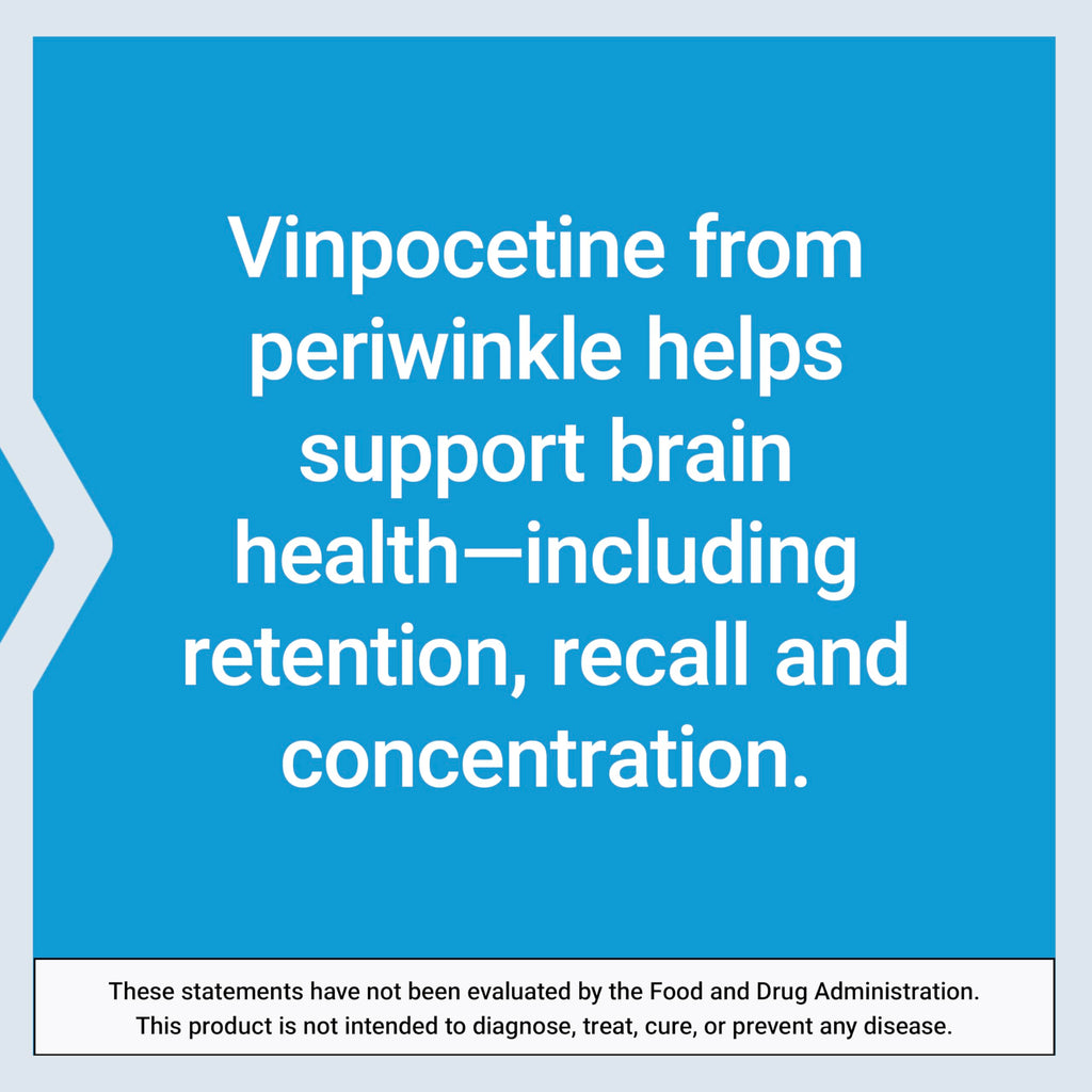 Life Extension Vinpocetine, Periwinkle Extract, 100 Tablets