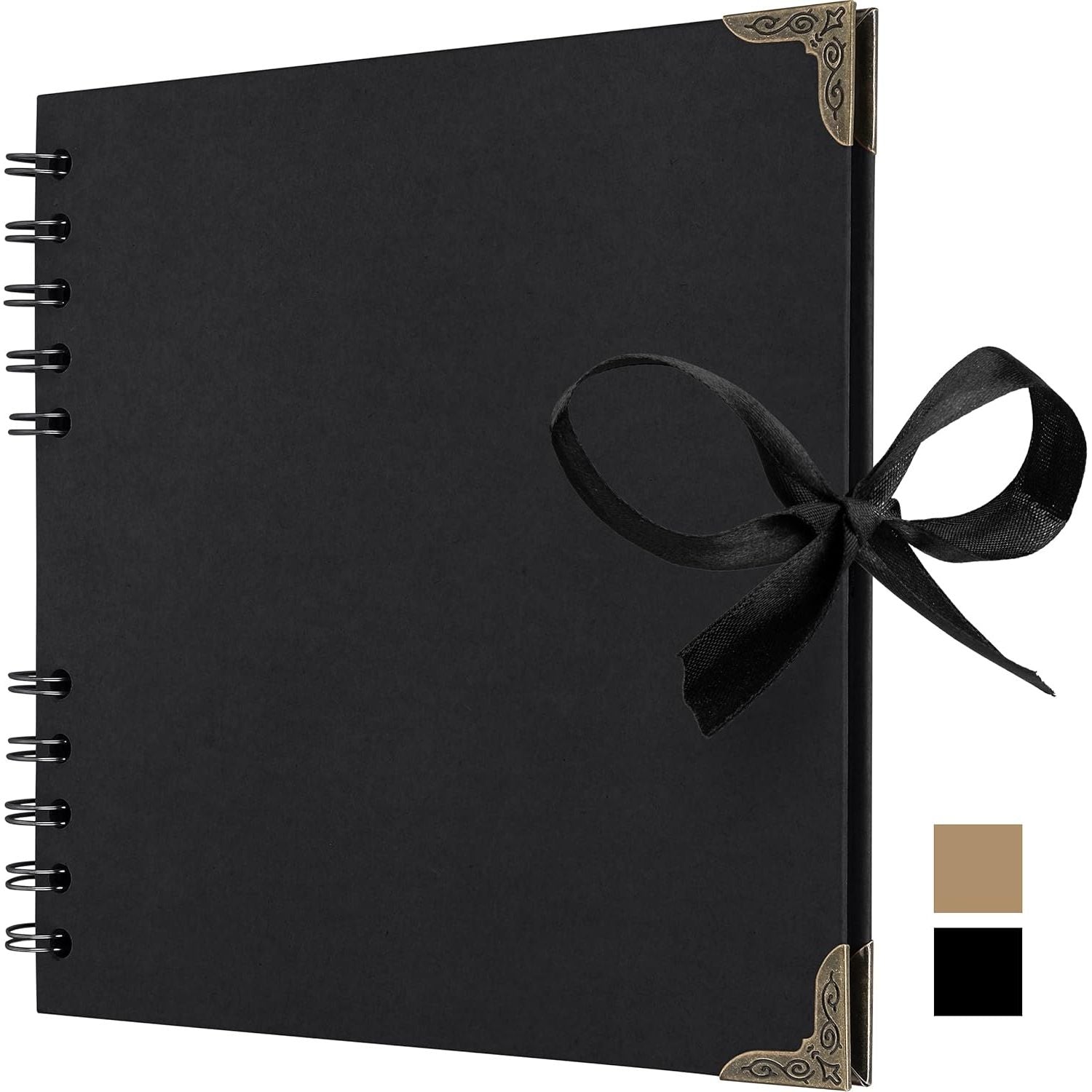 Buy now Bstorify Scrapbook Album 60 Pages (8 x 8 Inch) Brown Thick 200gsm Kraft Paper, Photo Album Scrapbook, Memory Book - Ideal for Your Scrapbooking Albums Art & Craft Projects 7 x 7 Inch Black at indiglob india