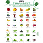 Sugar-Free Super Greens Gummies — Fruits and Veggies Supplement (30-Days) | US-Made, 35+ Greens, Veggie & Fruit Gummies to Boost Immunity, Skin & Gut Health - Ideal for Adults & Picky Teens(60 Gummies)