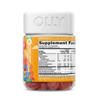 OLLY Kids Immunity Gummy, Immune Support, Wellmune, Elderberry, Vitamin C, Zinc, Chewable Supplement, Cherry - 50 Count