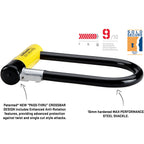 Kryptonite New York Standard Heavy Duty U-Lock, 16mm Anti-Theft Bike Lock