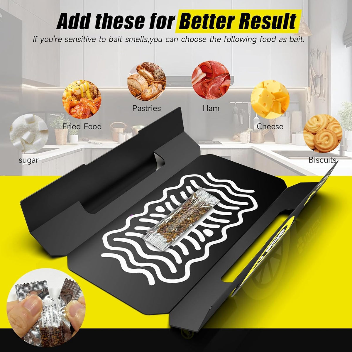 20-Pack Cockroach Glue Traps, Non-Toxic Safe for Kids & Pets Indoor Adhesive Pest Traps