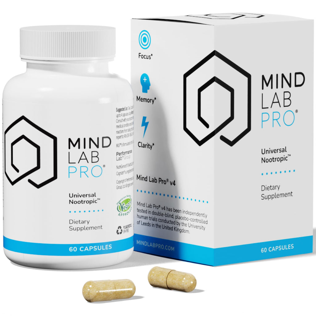 Mind Lab Pro® MLP® v4 Universal Nootropic™ Brain Booster Supplement, 60 Ct