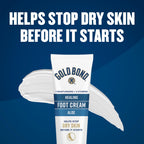 Gold Bond Healing Foot Cream for Dry Feet and Cracked Heels, 4 Oz With Aloe | Gold Bond lotion is a rich foot cream that nourishes & softens for healthier looking feet
