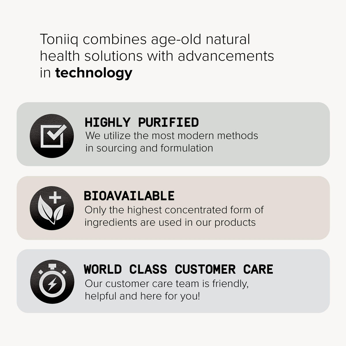 Toniiq Lion’s Mane – Ultra High Potency 10:1 Extract