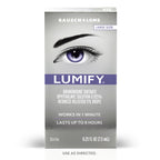 Buy now LUMIFY Eye Drops for Red Eyes, Redness Reliever for Brighter Looking Eyes, Works in 1 Minute & Lasts Up to 8 Hours, Eye Drops, 0.25 Fl Oz (7.5mL) at indiglob india