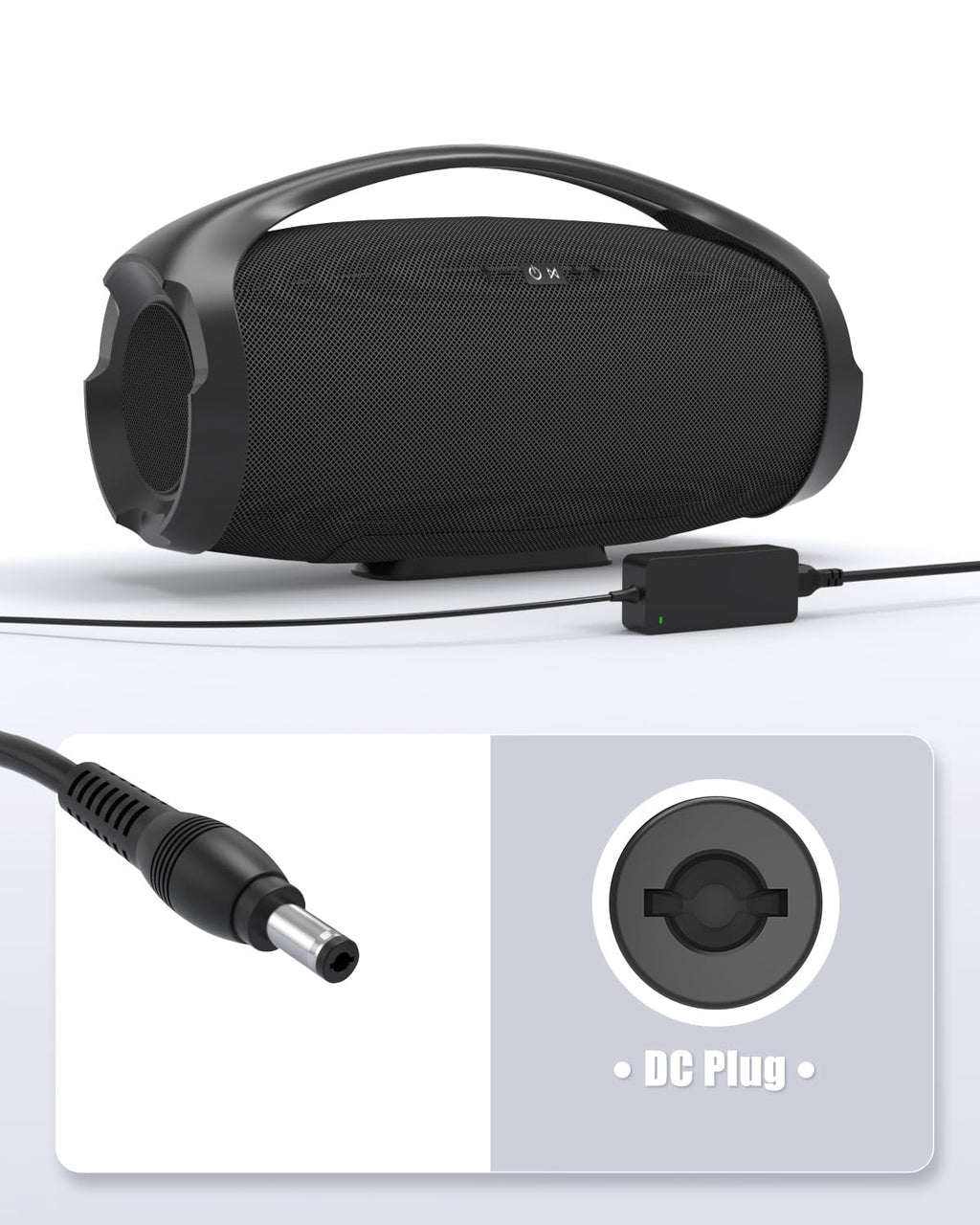 Buy now Superer Fit for JBL Boombox 2 & 1 Charger - 90W 10 FT Power Up Family Gatherings & Outdoor Fun Waterproof Bluetooth Replacement Adapter Power Supply Cord at indiglob india