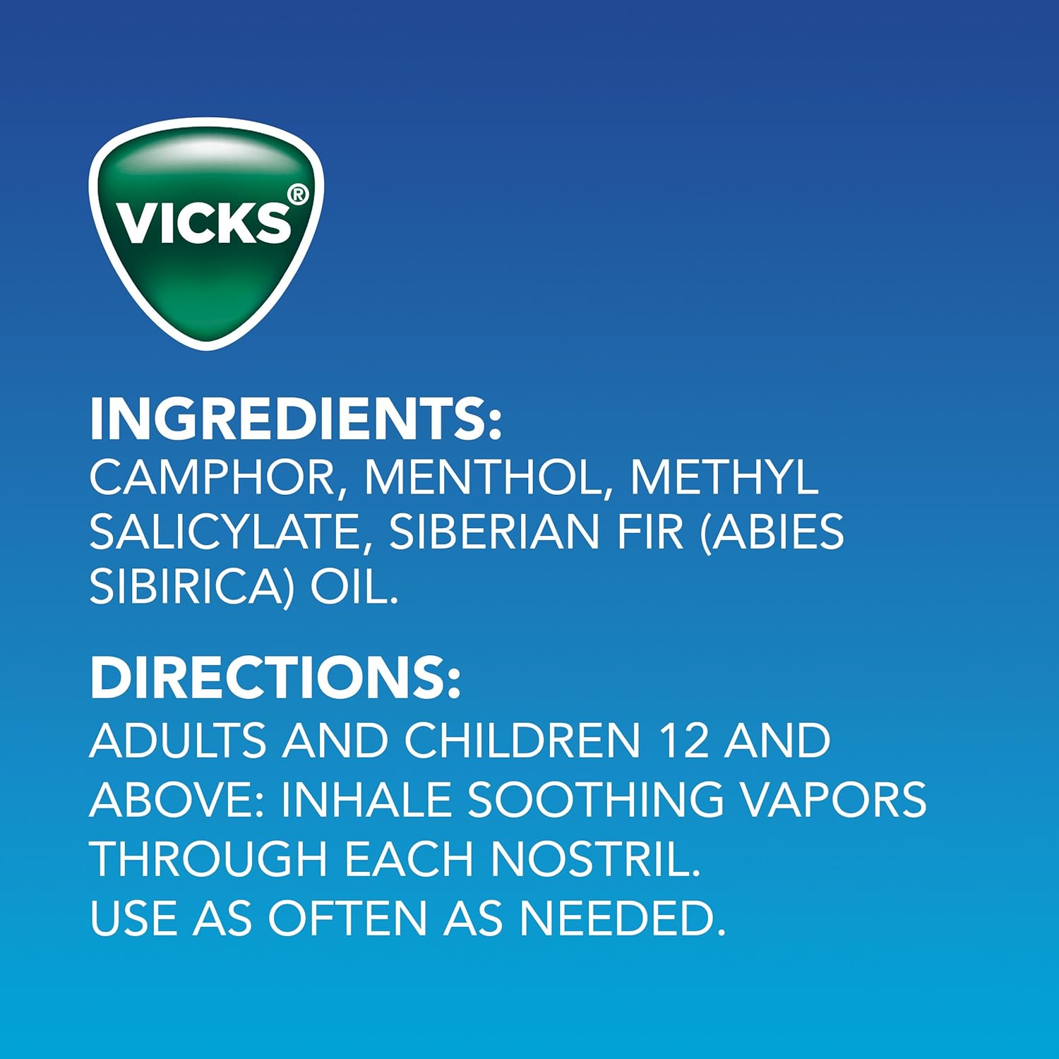 Buy now Vicks VapoInhaler, On-the-Go Portable Nasal Inhaler, Non-Medicated, With Refreshing Vicks Vapors, Menthol Scent , 2 Scented Sticks at indiglob india