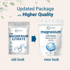 Magnesium Citrate Powder, 2lbs | Unflavored Magnesium Supplement | Relaxation and Nutrient Utilization | Easily Absorbed Formula | Non-GMO, Vegan, Gluten Free