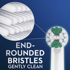 Buy now Oral-B Daily Clean Replacement Brush Heads for an Oral-B Electric Toothbrush, Pack of 8 at indiglob india