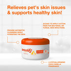 Douxo S3 PYO Pads, 3% Chlorhexidine Wipes for Dogs and Cats, 30 Pads