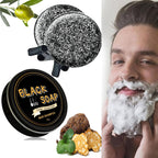Gray Hair Reverse Bar Black Soap For Gray Hair Darkening Shampoo Bar, Natural Black Soap for Hair & Beard Darkening, Moisturizing & Scalp Care for Men Women 2PACK