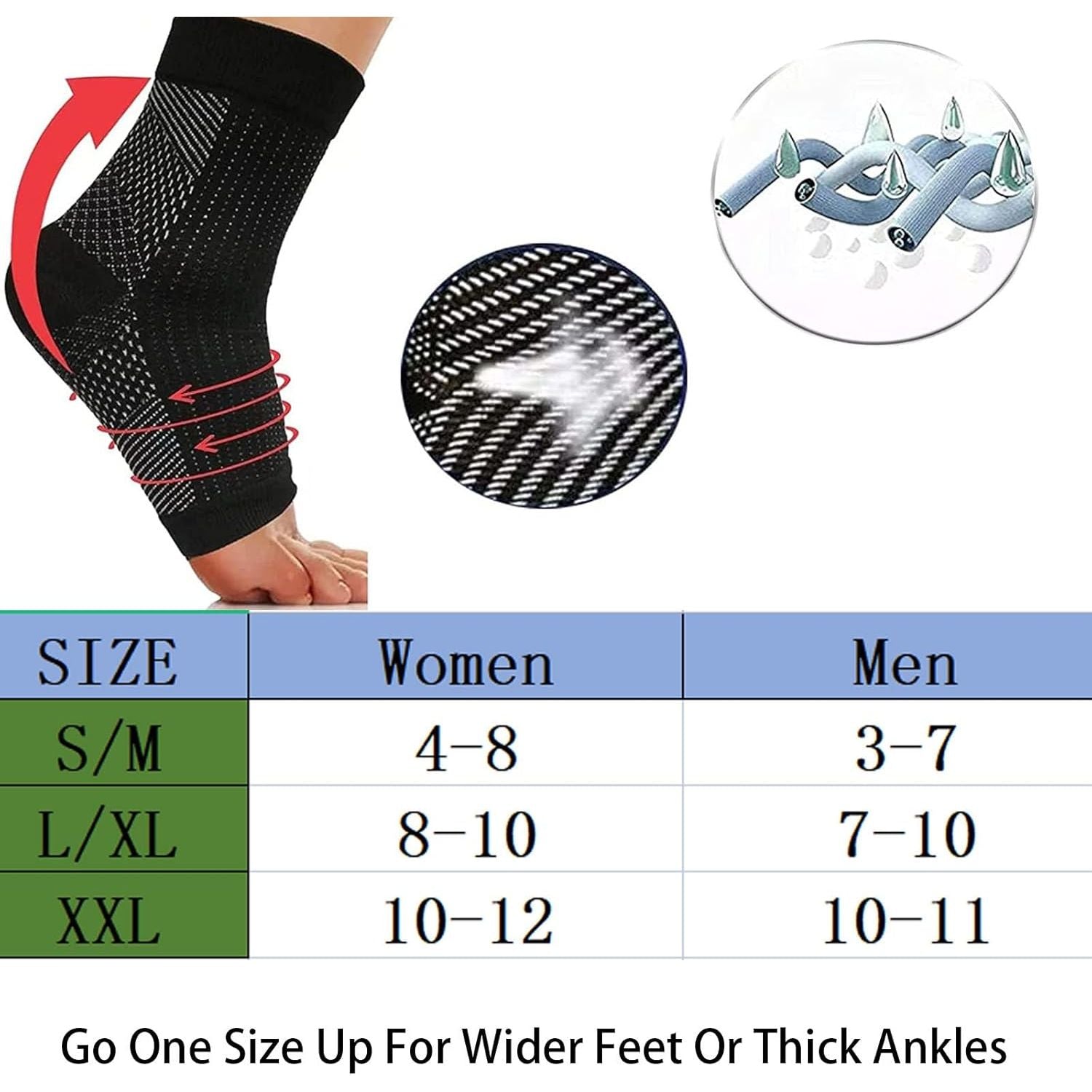 Buy now Neuropathy Socks for Women and Men,Soothe Relief Compression Socks, Ankle Brace for Plantar Fasciitis Sleeve Soothe at indiglob india