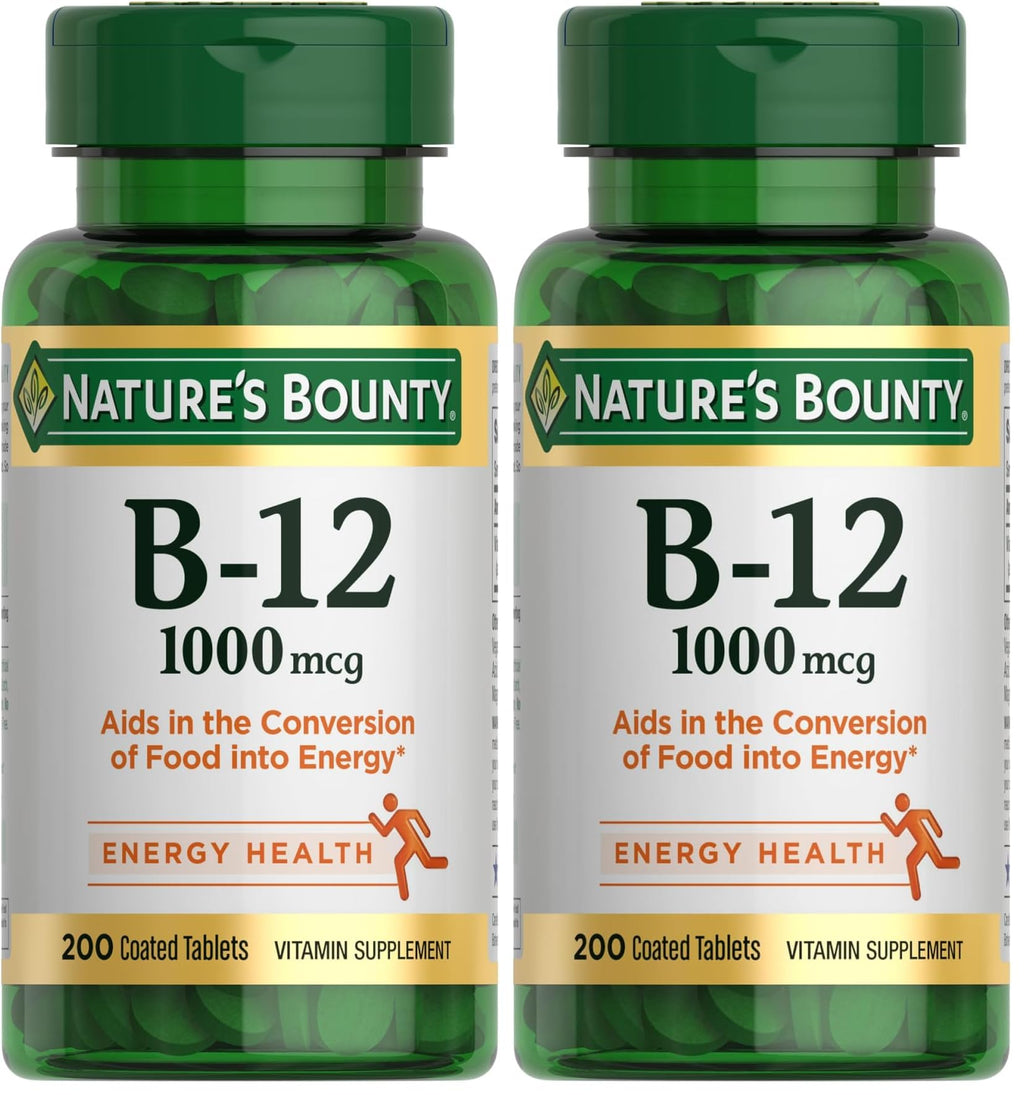 Buy now Vitamin B12 by Nature's Bounty, Vitamin Supplement, Supports Energy Metabolism and Nervous System Health, 1000mcg, 100 Tablets at indiglob india
