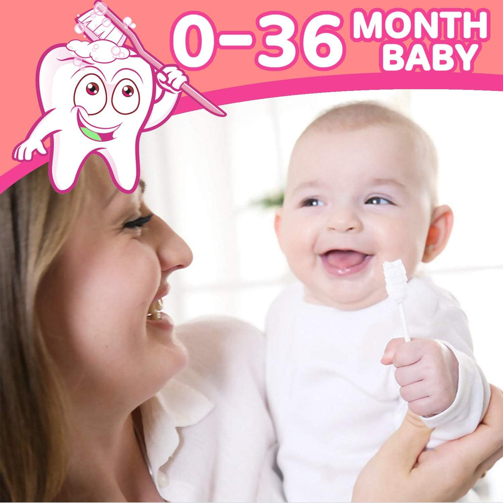 Buy now Baby Tongue Cleaner, Baby Toothbrush, 42Pcs Disposable Infant Toothbrush Clean Baby Mouth,Gauze Gum Cleaner Toothbrush Baby Oral Cleaning Stick Dental Care for 0-36 Month Baby+Free 1 Finger Toothbrush at indiglob india