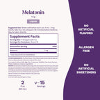 Natrol Liquid Melatonin for Adults, 1 mg, Berry-Flavored, 2 Fl Oz | Supplement to Fall Asleep Faster and Stay Asleep Longer, Wake Up Refreshed, 15 Servings