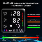 Blood Pressure Monitor, 9-17'' & 13-21'' Extra Large Blood Pressure Cuff