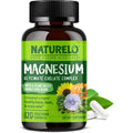 Buy now NATURELO Magnesium Glycinate Chelate Complex - 200 mg Magnesium with Organic Vegetables to Support Sleep, Calm, Muscle Cramp & Stress Relief - Gluten Free, Non GMO - 120 Capsules 120 Count (Pack of 1) at indiglob india