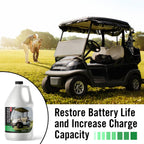 Battery Renew Solution for Golf Cart Batteries - Lead Acid Restore, 64 oz