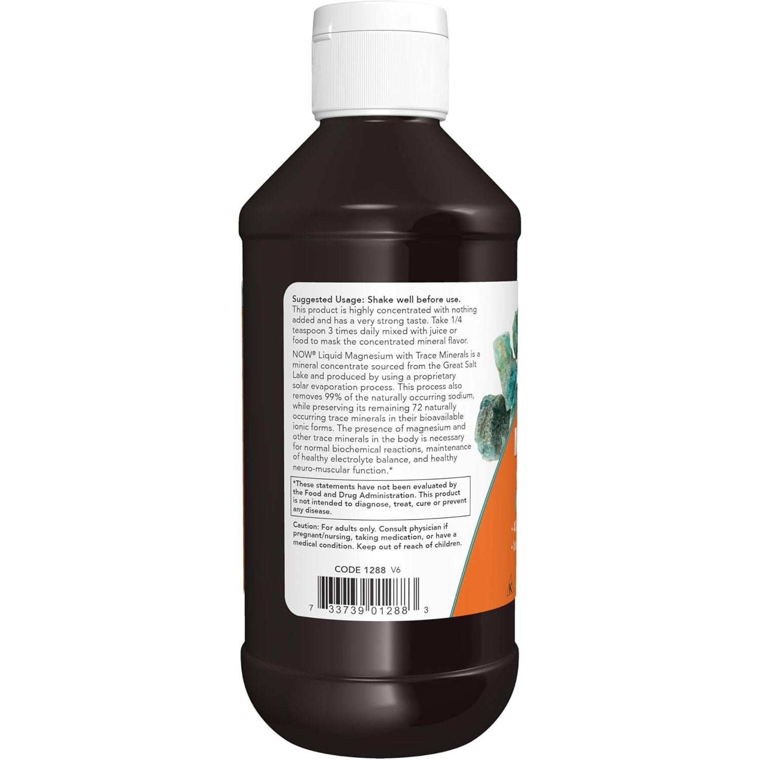 Buy now NOW Supplements, Liquid Magnesium with Trace Mineral, Nervous System Support*, 8-Ounce at indiglob india