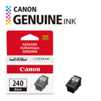 Canon PG-240 Genuine Black Ink Cartridge, Compatible with MG2120/3120/4120, MX512/432/472/372/392/522/532/452, MG2220/3220/4220/3520/3620, TS5120