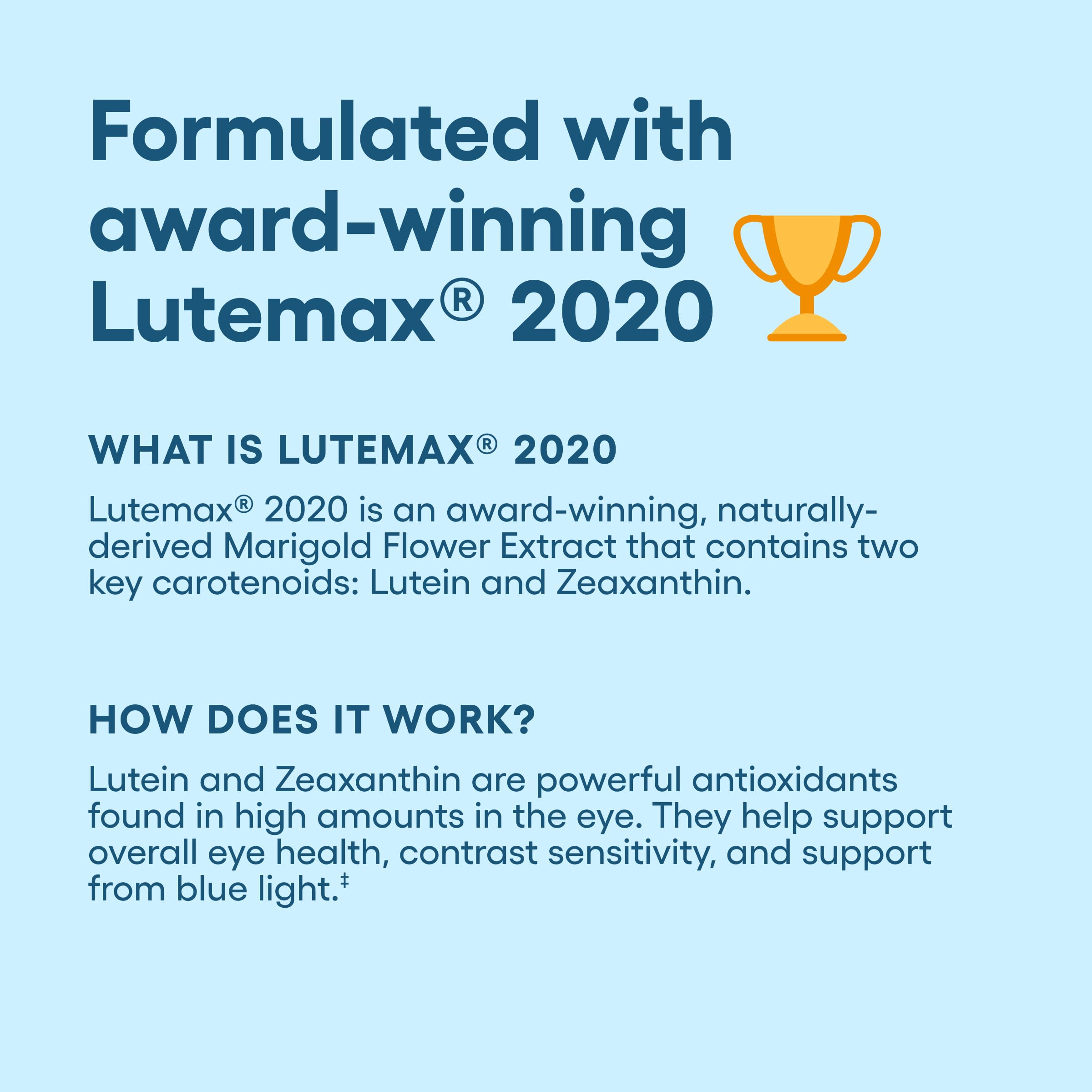 Physician's Choice Eye Health - Lutein, Zeaxanthin & Bilberry Extract - Supports Eye Strain, Dry Eyes, and Vision Health - 2 Award-Winning Clinically Proven Eye Vitamin Ingredients - Carotenoid Blend