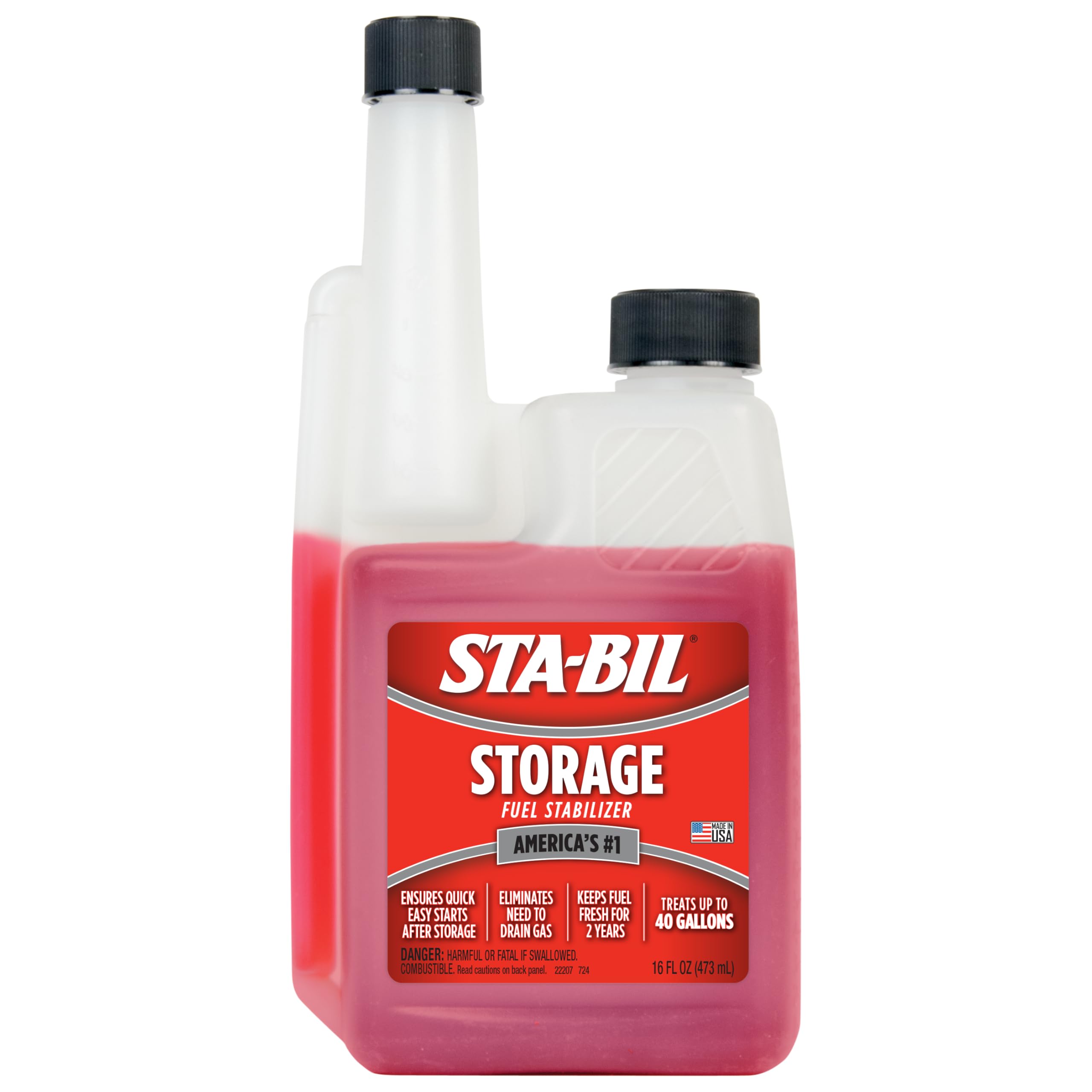 Buy now STA-BIL Storage Fuel Stabilizer | Keeps Fuel Fresh for 24 Months, Prevents Corrosion, Gasoline Treatment Additive that Protects System, Gas Stabilizer for Storage, 4 oz. 16 Fl. oz. (Pack of 1) Single at indiglob india