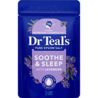 Dr Teal's Epsom Salt Soaking Solution, Soothe & Sleep, Lavender, 3lbs