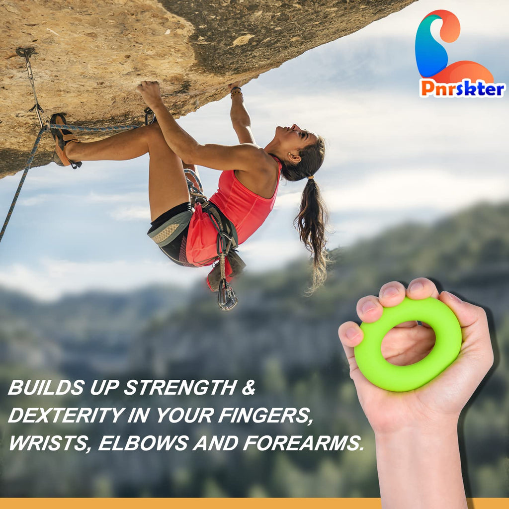 Pnrskter Hand Grip Strengthener, Finger Exerciser, Grip Strength Trainer
