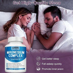 1PCSLumine Organics Magnesium Complex Supplement 1000mg - Advanced 8-in-1 Magnesium Blend - Glycinate, Citrate, Malate, Taurate etc.– High Absorption Formula – Non-GMO, 90 Capsules (1C)