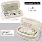 Buy now EASTHILL Big Capacity Pencil Case Large Pencil Pouch Stationery Pen Bag for Teen Girls-Green at indiglob india