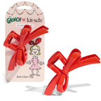 Buy now The Grinch x Kitsch Bow Hair Claw Clip for Women â€“ Strong Hold for Thick or Thin Hair | Glossy Red Hair Clip for Everyday Hairstyle | Ideal Gifts for Women - 1 pc at indiglob india