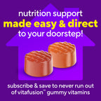 Vitafusion Multivitamin Gummies | 120 Adult Gummy Vitamins | for Men & Women | Assorted Fruit Flavors | Gluten and Dairy-Free Supplement
