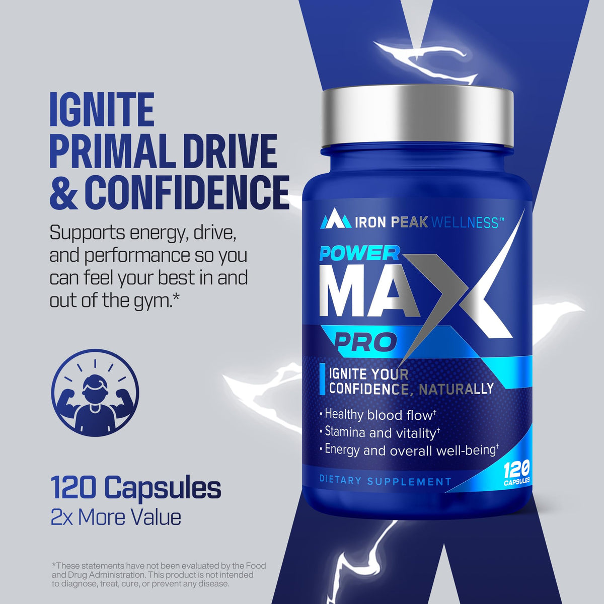 Testosterone Booster for Men, Male Enhancing Supplement | Vitality Support
