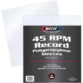 Buy now BCW 45 RPM Record Sleeves - 100 Count | Fits Standard 7 Inch Single 45s | Snug-Fit 2 Mil Polypropylene Outer Sleeves | Archival Plastic Covers for Vinyl Record Storage and Protection 1 Pack at indiglob india